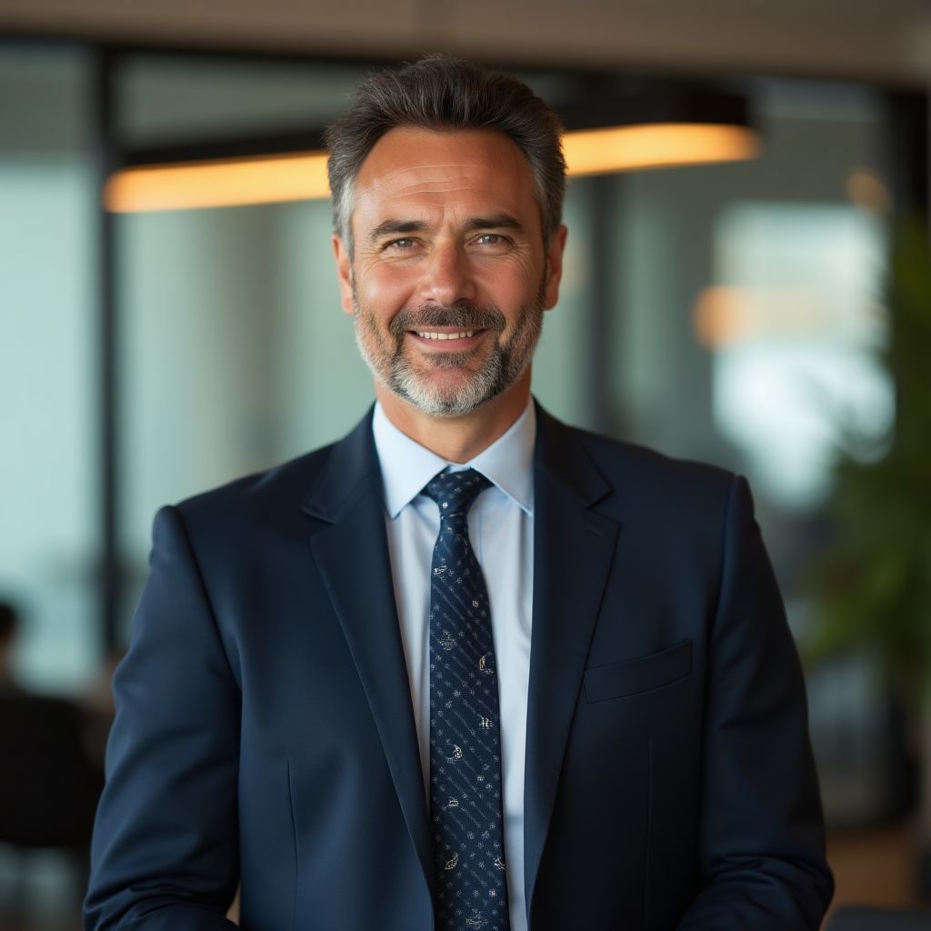 Retrato de Miguel Santoro, Director de Inversiones